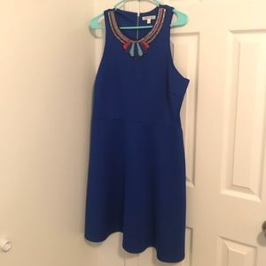A Spense Blue Dress